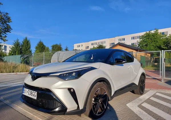 samochody osobowe Toyota C-HR cena 139000 przebieg: 55000, rok produkcji 2021 z Białystok